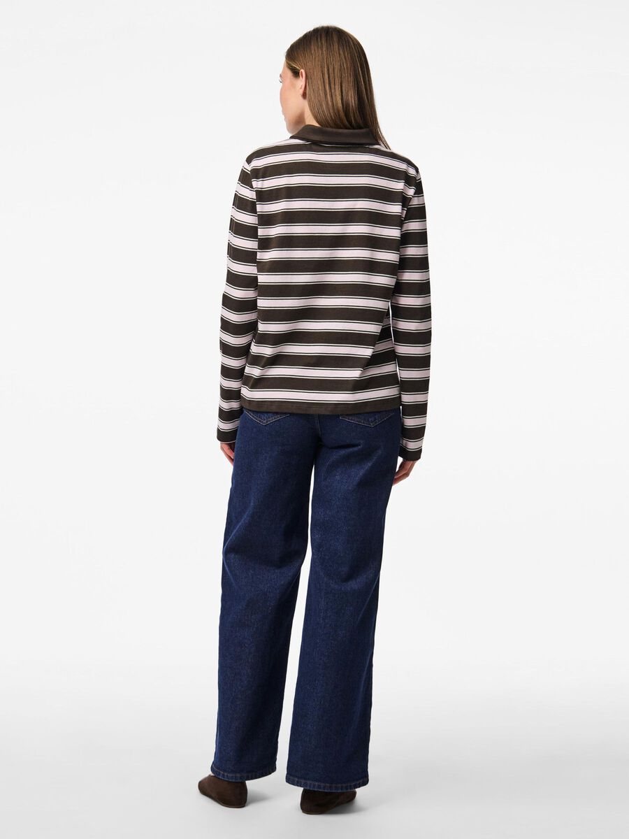 Pieces PCFRANKIE POLO SHIRT, Delicioso, highres - 17161876_Delicioso_1229119_004.jpg