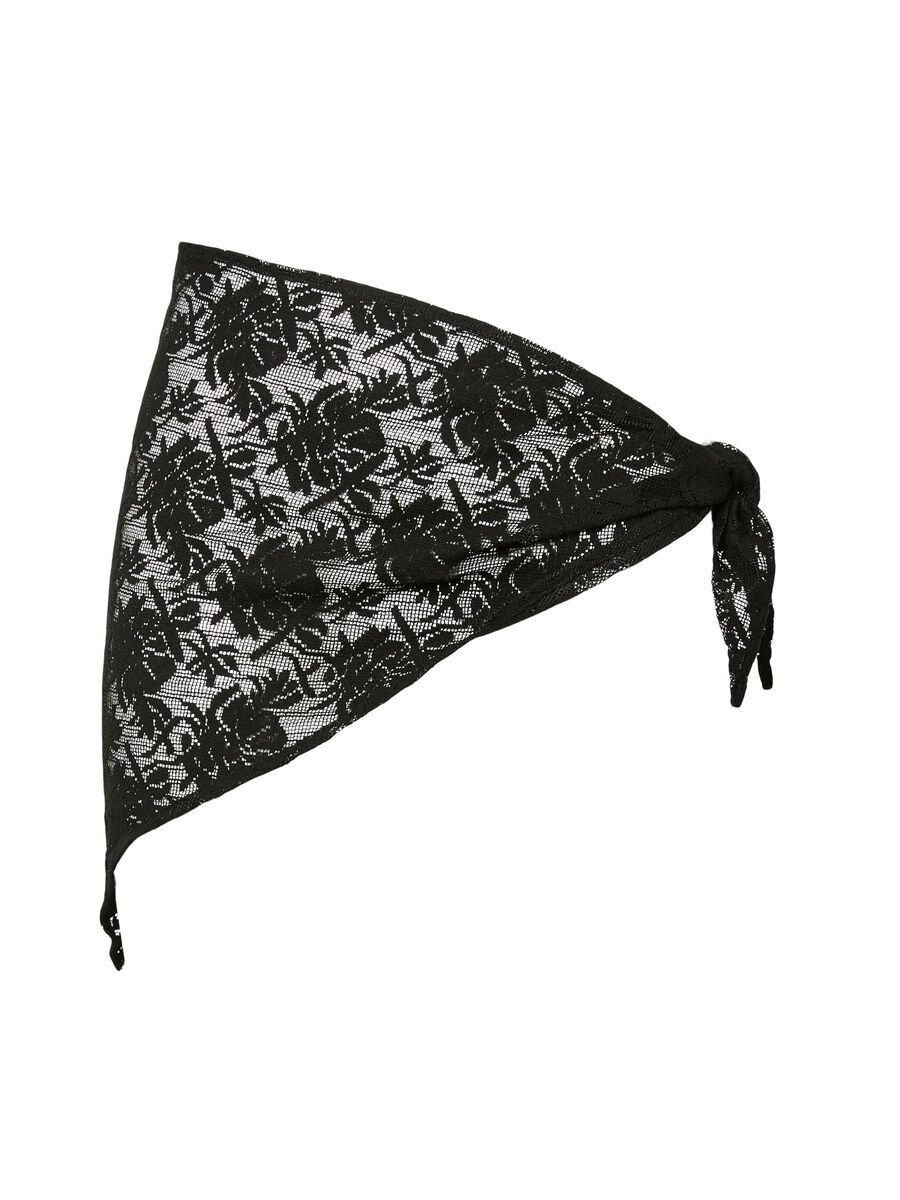 Product carousel image - PCGAMILLA DREIECKS 5-1 SCHAL, Black | 1