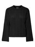 Pieces PCNUKA KNITTED PULLOVER, Black, highres - 17154616_Black_001.jpg