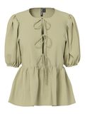 Pieces PCJOLLY BAND OBERTEIL MIT PUFFÄRMELN, Sage Green, highres - 17148315_SageGreen_001.jpg