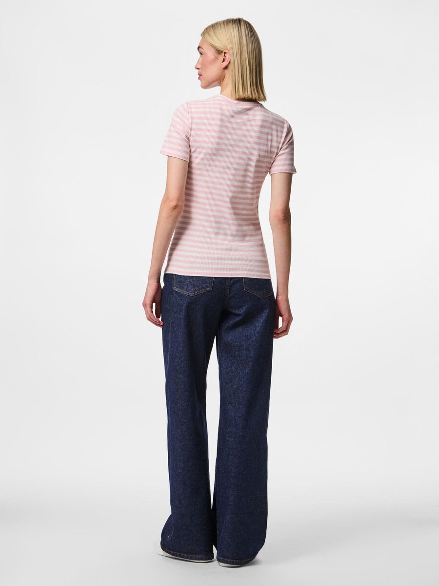 Pieces PCRUKA - CÔTELÉ T-SHIRT, Roseate Spoonbill, highres - 17133839_RoseateSpoonbill_1003758_004.jpg