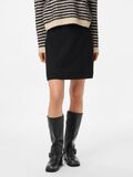 Product image thumbnail - PCMALOU MINI SKIRT, Black | 1