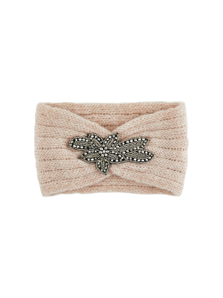 Pieces BEADED BADGE HEADBAND, Cameo Rose, highres - 17098076_CameoRose_001.jpg