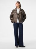 Pieces PCSADIE FAUX LEATHER JACKET, Chicory Coffee, highres - 17155328_ChicoryCoffee_1217842_005.jpg
