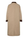 Product image thumbnail - PCJORMA LONG CORDUROY COAT, Greige | 9