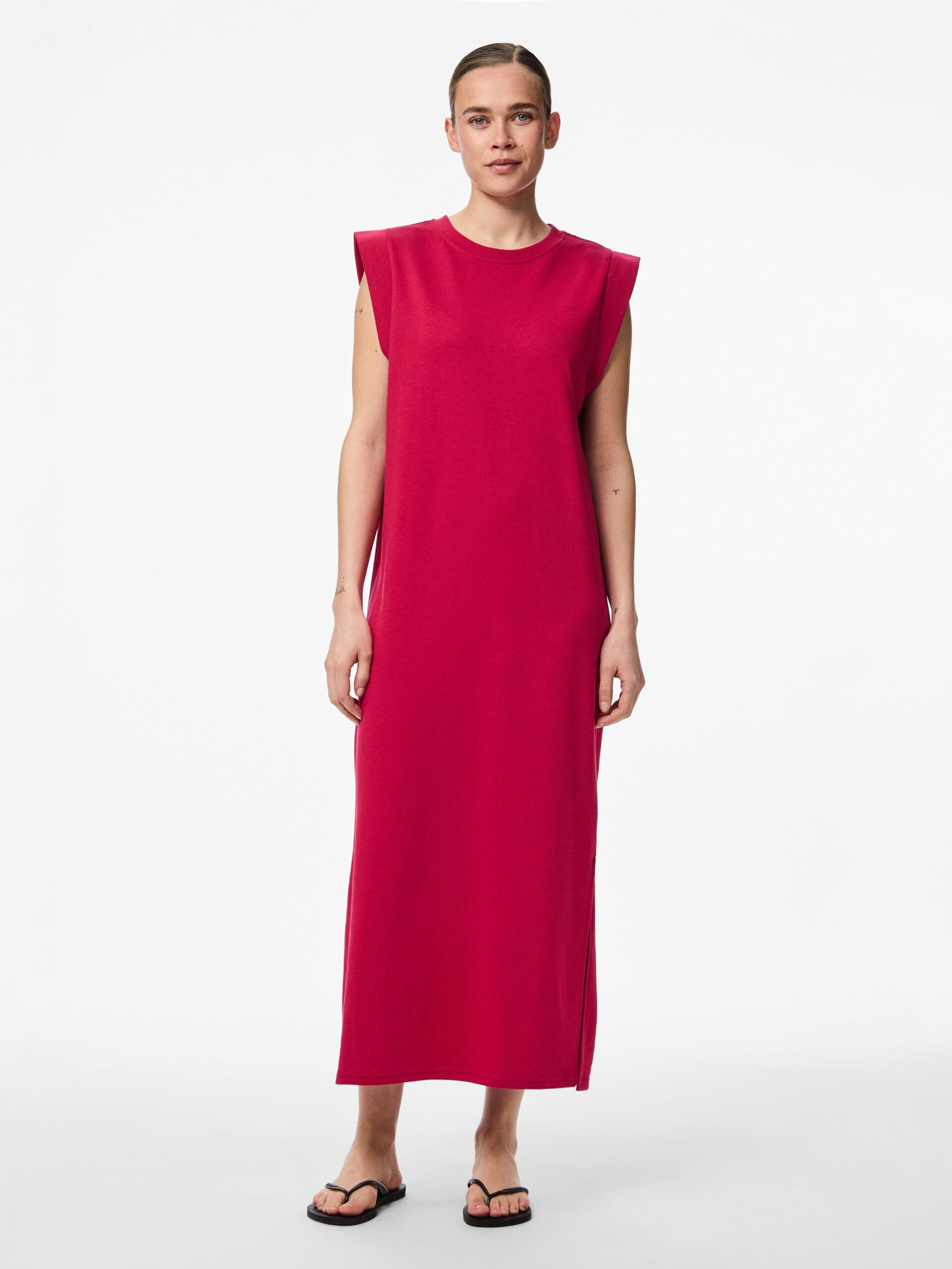 Carousel image - PCCHILLI SWEATKLEID, Cerise | 3