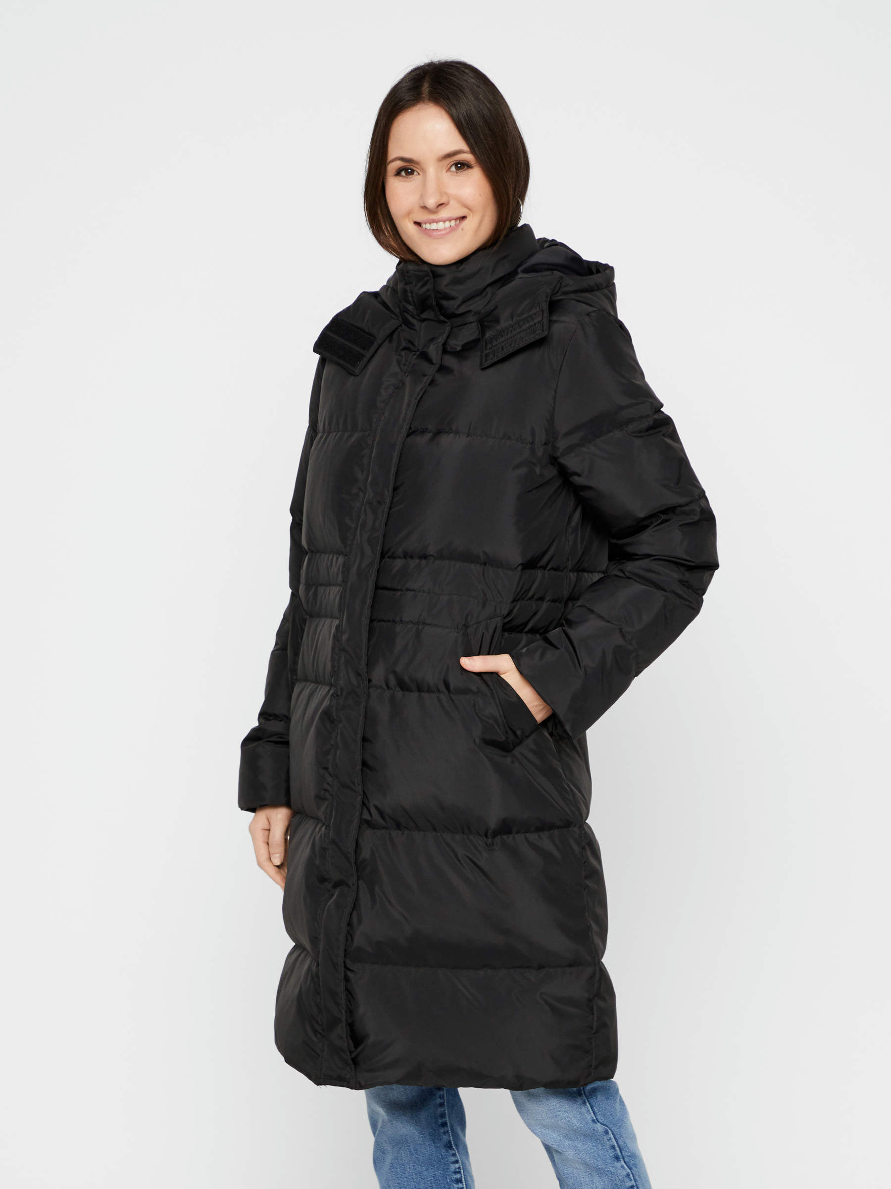 Pieces padded coat