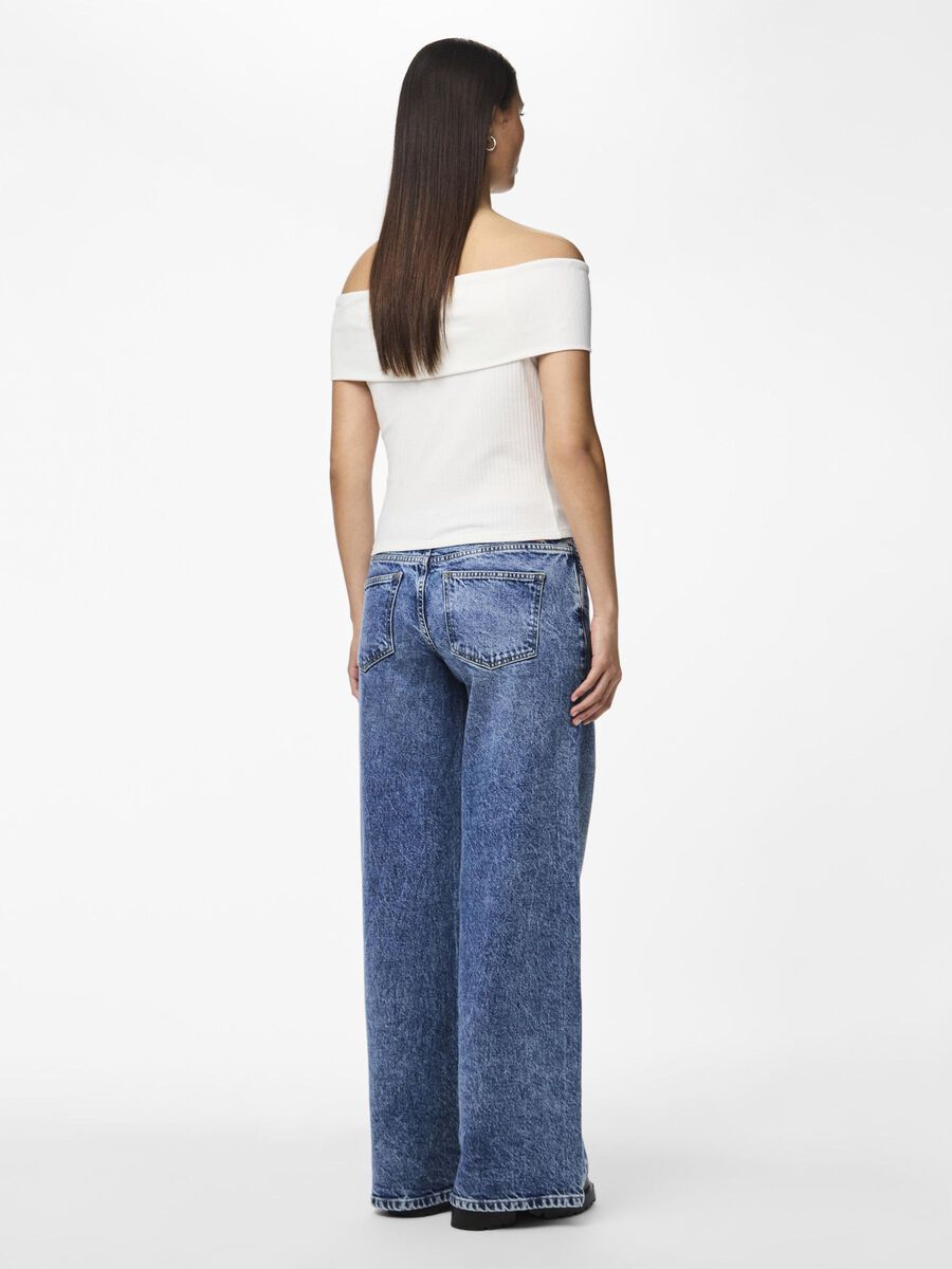 Pieces PCLAYA  OFF-SHOULDER TOP, Cloud Dancer, highres - 17156702_CloudDancer_004.jpg