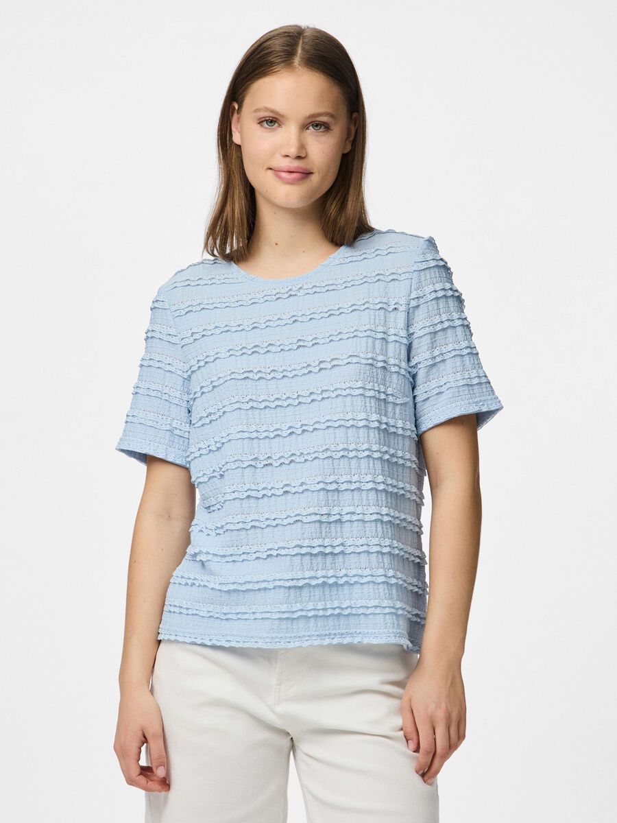 Pieces TOP DE MANGA CORTA, Cashmere Blue, highres - 17155264_CashmereBlue_003.jpg