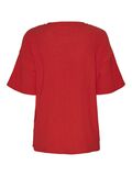 Pieces PCLUNA T-SHIRT IN OVERSIZE, Poinciana, highres - 17138280_Poinciana_002.jpg