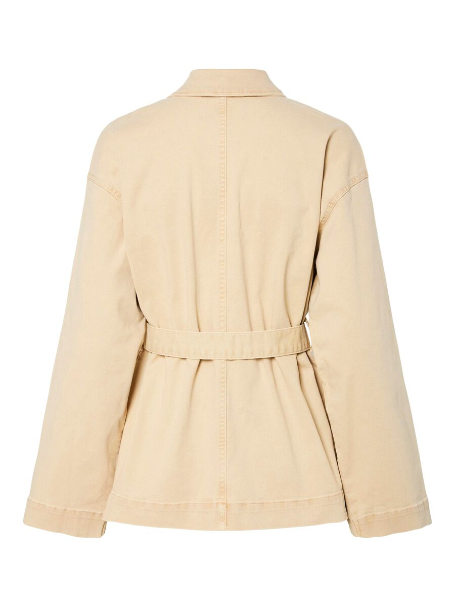 Pieces PCTORA JEANSJACKE, Sandshell, highres - 17157140_Sandshell_002.jpg