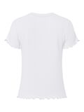 Product image thumbnail - PCNICCA - C&Ocirc;TEL&Eacute; T-SHIRT, Bright White | 6