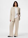 Product image thumbnail - PCVINSTY HW WIDE-LEG TROUSERS, Silver Lining | 5