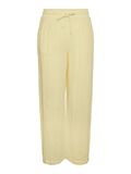 Pieces PCKIARA WIDE-LEG TROUSERS, Mellow Yellow, highres - 17139565_MellowYellow_001.jpg