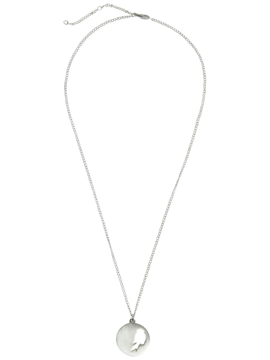 Pieces SIMPLE NECKLACE, Silver Colour, highres - 17085161_SilverColour_001.jpg