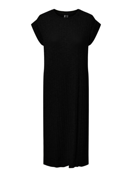 Pieces PCLENA ROBE MI-LONGUE, Black, highres - 17139632_Black_001.jpg