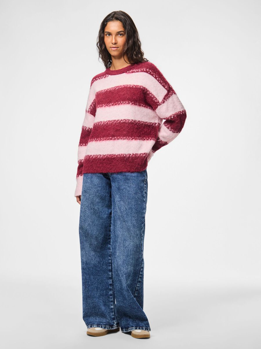 Product carousel image - PCMILLA PULLOVER, Beet Red | 2