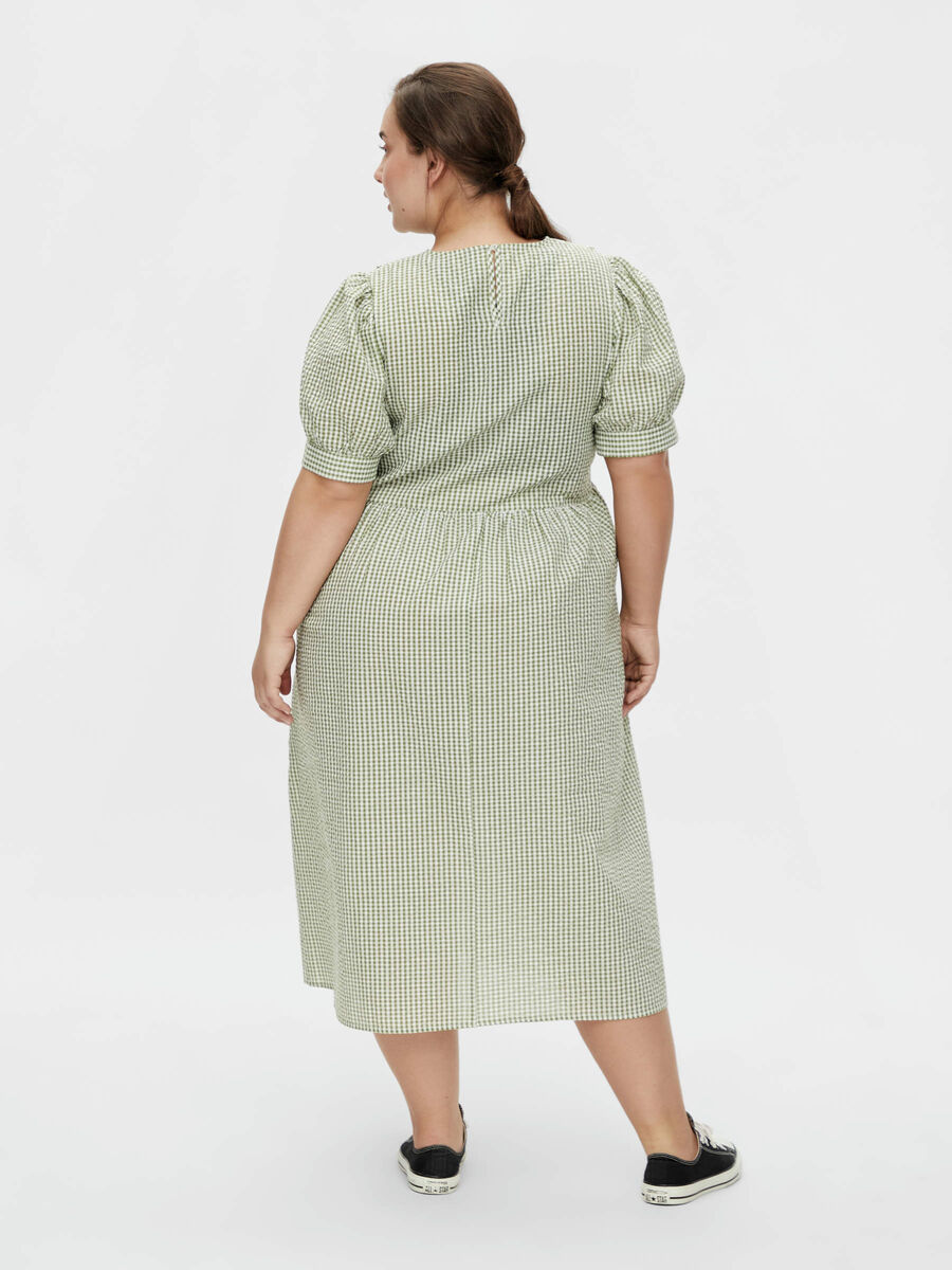 Pieces CURVE MIDI JURK, Bright White, highres - 17117730_BrightWhite_889606_004.jpg