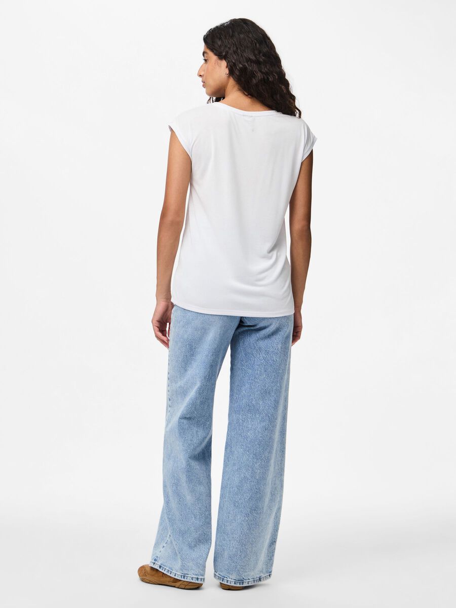 Carousel image - PCKAMALA T-SHIRT, Bright White | 2