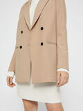 Pieces STRIPED DOUBLE-BREASTED BLAZER, Tannin, highres - 17102623_Tannin_746550_007.jpg