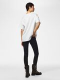 Product image thumbnail - PCDANA MW SKINNY JEANS, Black Denim | 2