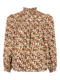 Pieces BLUMENPRINT BLUSE, Sky Captain, highres - 17109790_SkyCaptain_812760_001.jpg