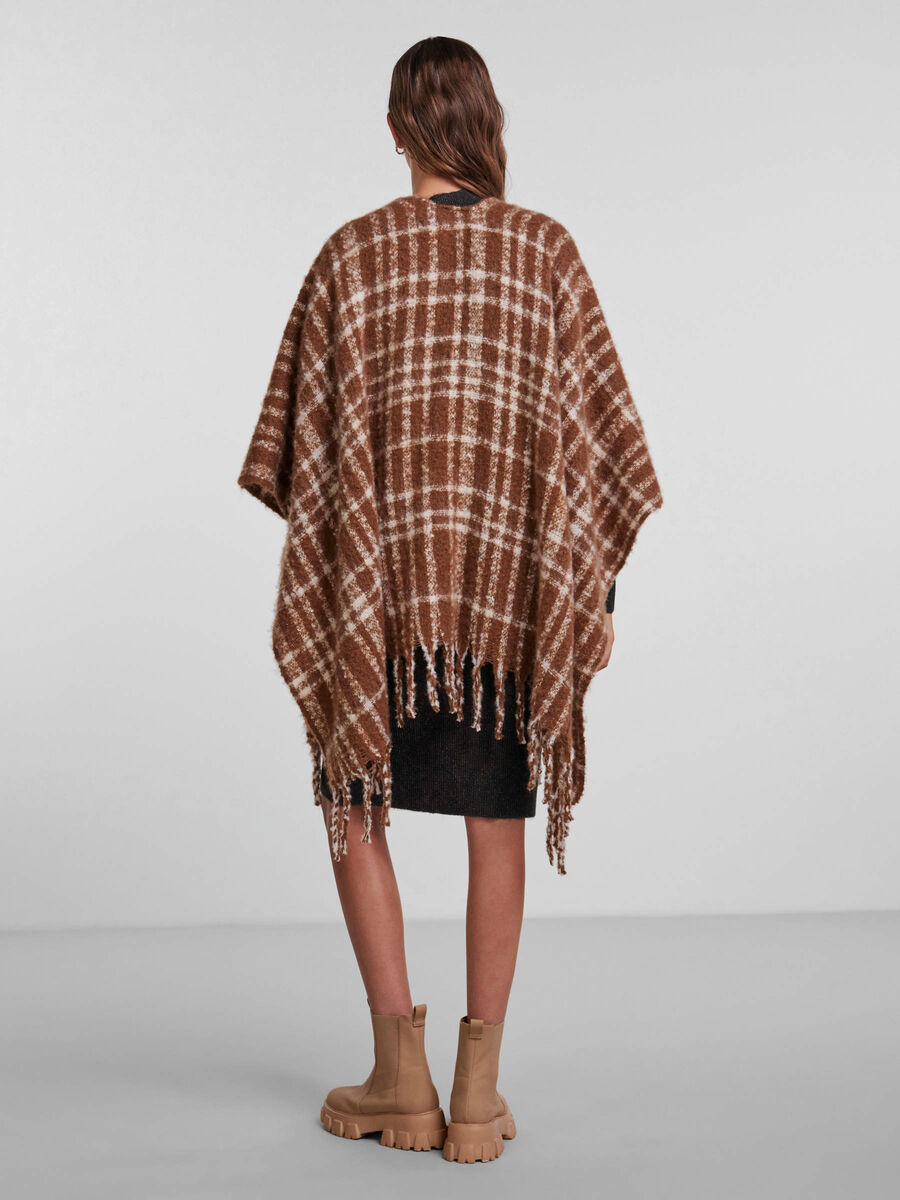 Pieces PCARIANA PONCHO, Toasted Coconut, highres - 17130180_ToastedCoconut_004.jpg