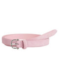 Pieces SUEDE BELT, Sea Pink, highres - 17088966_SeaPink_001.jpg