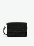 Pieces LEATHER CROSSBODY BAG, Black, highres - 17110137_Black_001.jpg