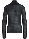 Pieces HIGH NECK LONG SLEEVED TOP, Black, highres - 17093407_Black_001.jpg