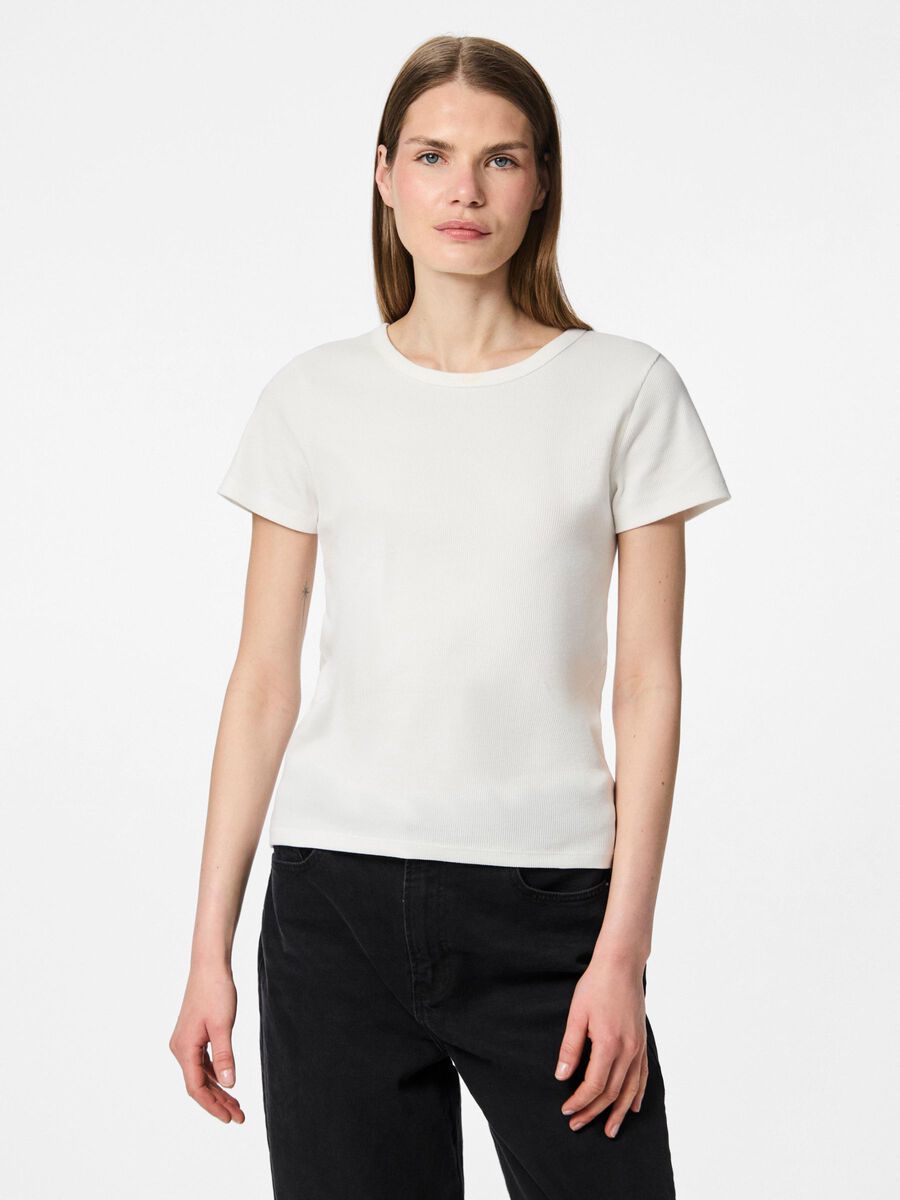 Pieces PCMAY GERIBD T-SHIRT, Bright White, highres - 17154483_BrightWhite_003.jpg