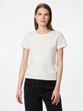 Pieces PCMAY - CÔTELÉ T-SHIRT, Bright White, highres - 17154483_BrightWhite_003.jpg