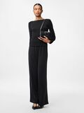 Product image thumbnail - PCJINA WIDE-LEG TROUSERS, Black | 5