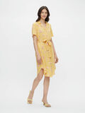 Pieces FLORAL PRINT MIDI DRESS, Banana, highres - 17114093_Banana_853520_005.jpg