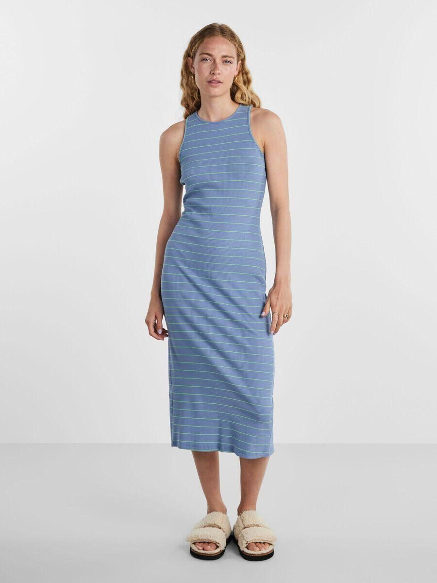 Pieces PCMELANIE MIDI DRESS, Cornflower Blue, highres - 17144967_CornflowerBlue_1071678_003.jpg