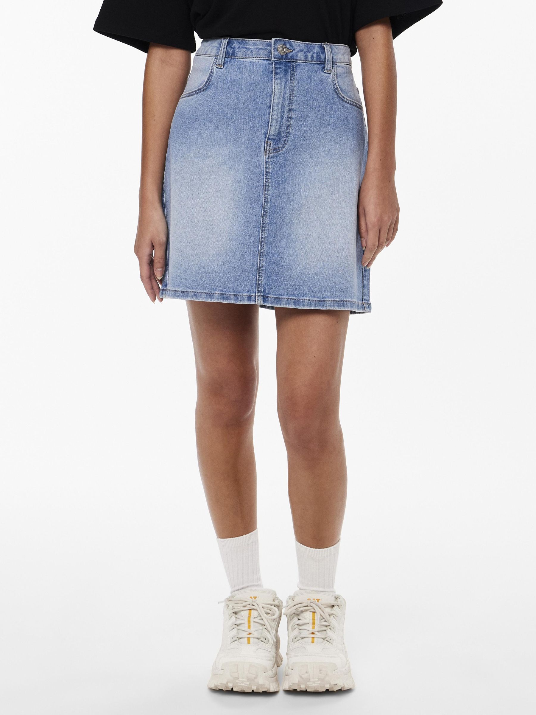 GONNA DI JEANS Blu PIECES Italia