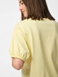 Pieces PCMILJE SHORT SLEEVED TOP, French Vanilla, highres - 17163762_FrenchVanilla_006.jpg