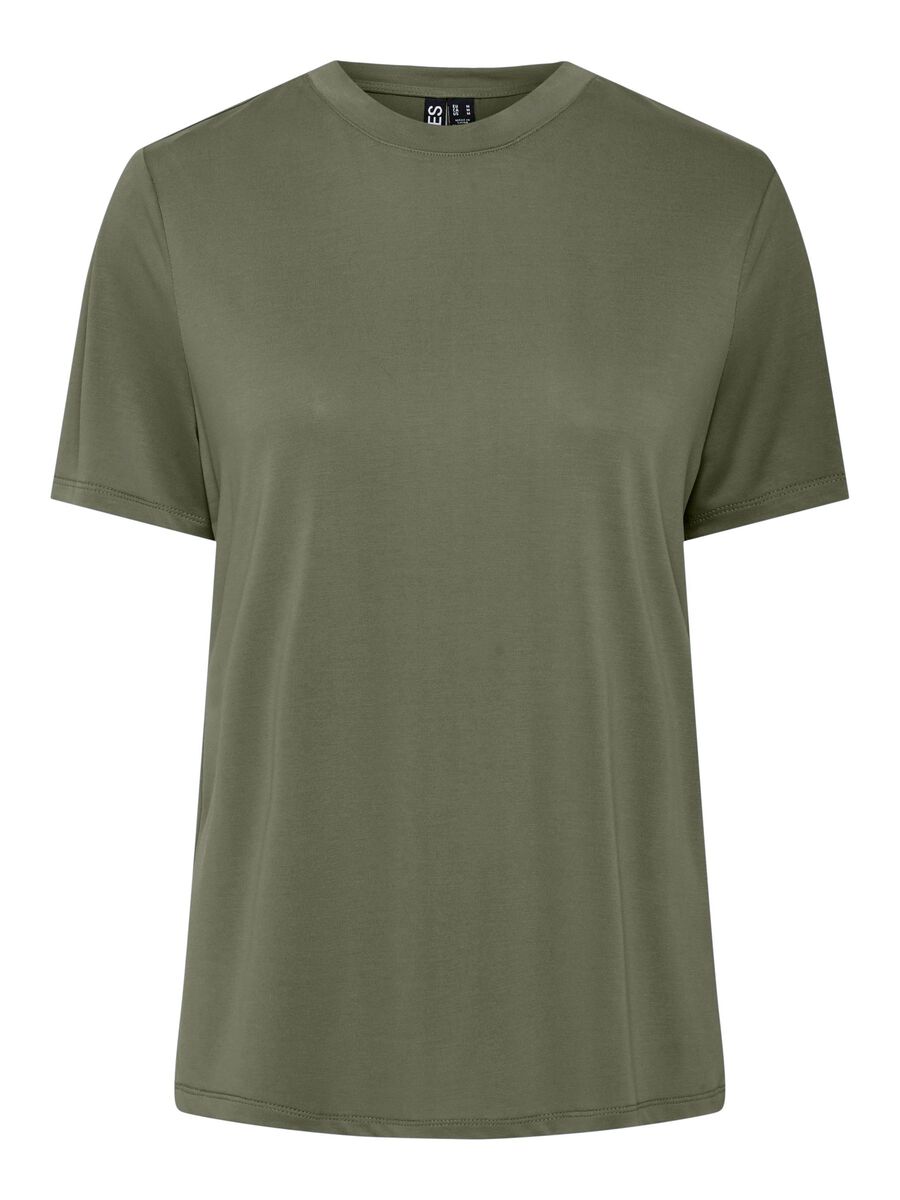 Pieces PCANORA T-SHIRT, Deep Lichen Green, highres - 17148789_DeepLichenGreen_001.jpg