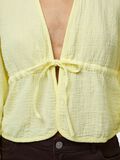 Product image thumbnail - PCSASTINA MUSSELIN BLOUSE, French Vanilla | 6