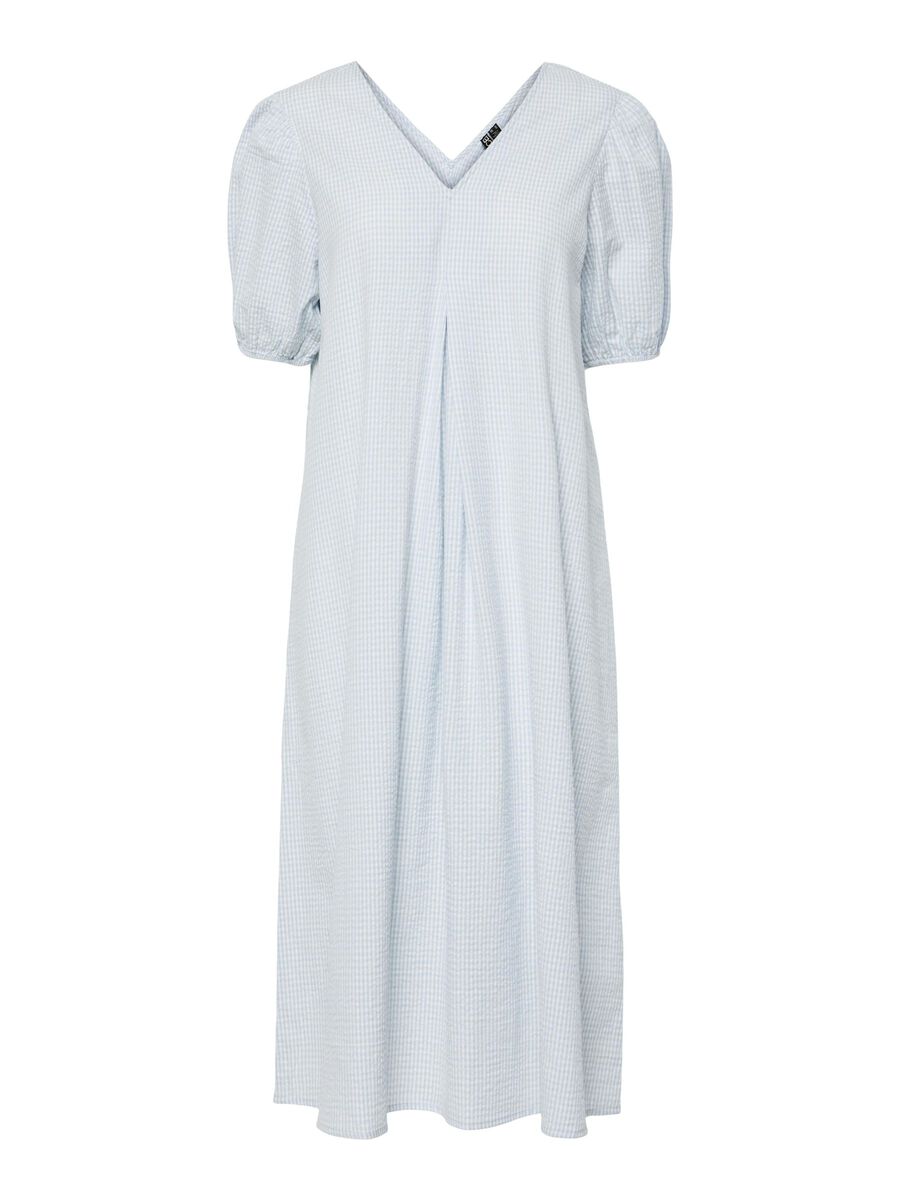 Pieces PCALMA 2/4 MIDI DRESS, Cashmere Blue, highres - 17161217_CashmereBlue_1221864_001.jpg