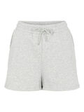 Pieces TAILLE HAUTE SHORT, Light Grey Melange, highres - 17118269_LightGreyMelange_001.jpg