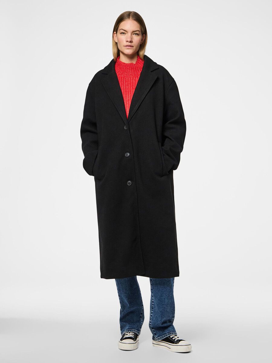 Pieces PCJULLE LONG MANTEAU, Black, highres - 17154347_Black_003.jpg