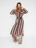 Pieces STRIPED LONG SHIRT DRESS, Black, highres - 17098796_Black_711542_005.jpg