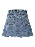 Product image thumbnail - PCALLY DENIM SKIRT, Light Blue Denim | 6