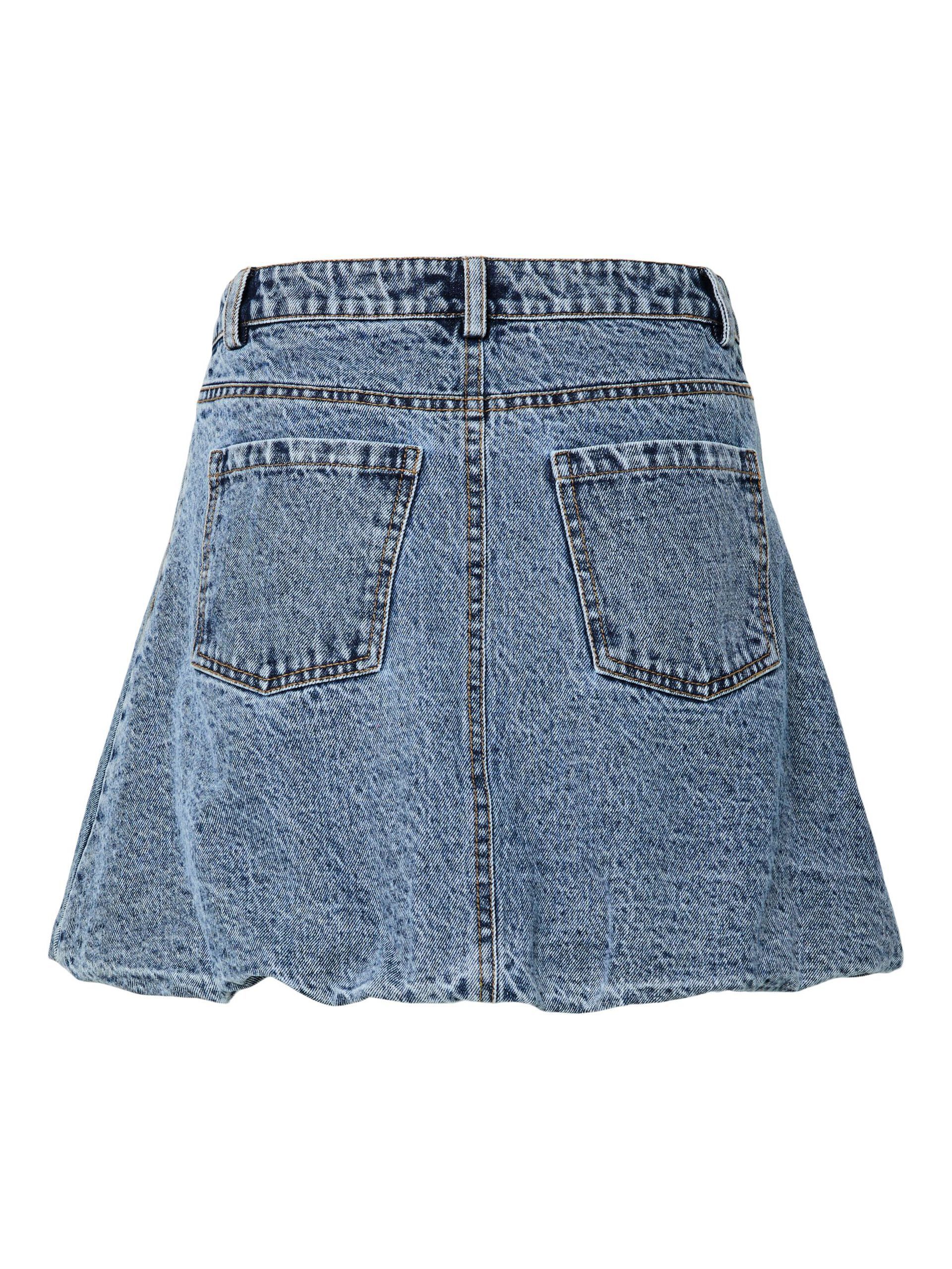 Carousel image - PCALLY JUPE EN JEAN, Light Blue Denim | 8