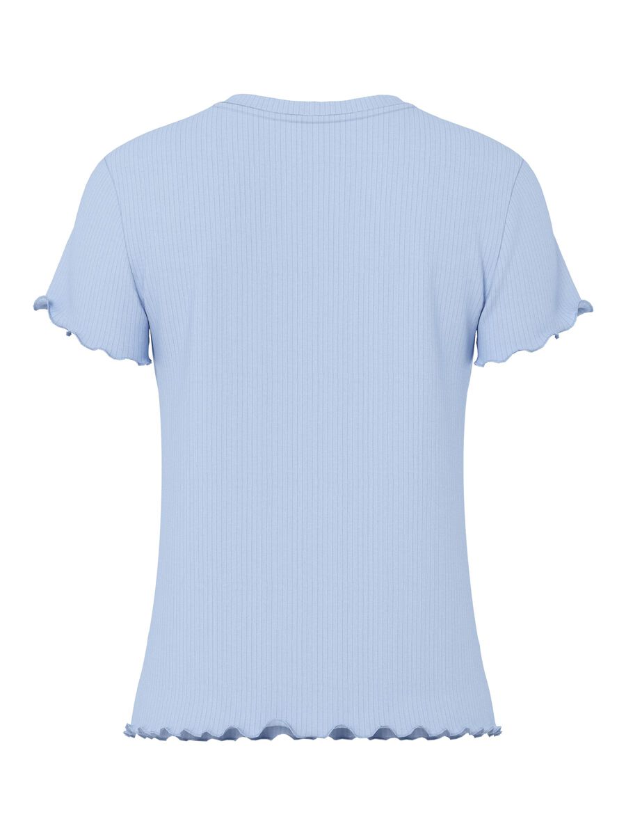 Pieces PCNICCA - CÔTELÉ T-SHIRT, Cashmere Blue, highres - 17120085_CashmereBlue_002.jpg