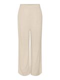 Pieces PCVINSTY  LINEN-BLEND TROUSERS, Oatmeal, highres - 17146434_Oatmeal_001.jpg