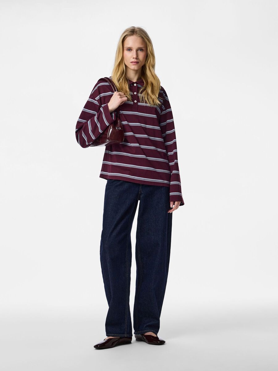 Carousel image - PCSADIE LONG-SLEEVED POLO, Winetasting | 6