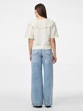 Pieces PCABBY - COL EN DENTELLE CARDIGAN EN MAILLE, Cloud Dancer, highres - 17162417_CloudDancer_004.jpg