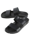 Pieces LEDER- SANDALEN, Black, highres - 17067478_Black_002.jpg